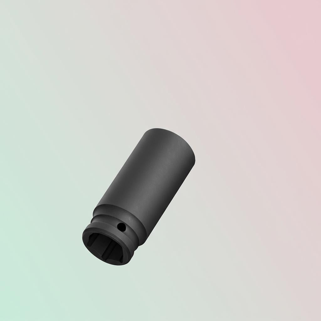 Husky 1/2 in. Drive 22 mm 6-Point Deep Impact Socket