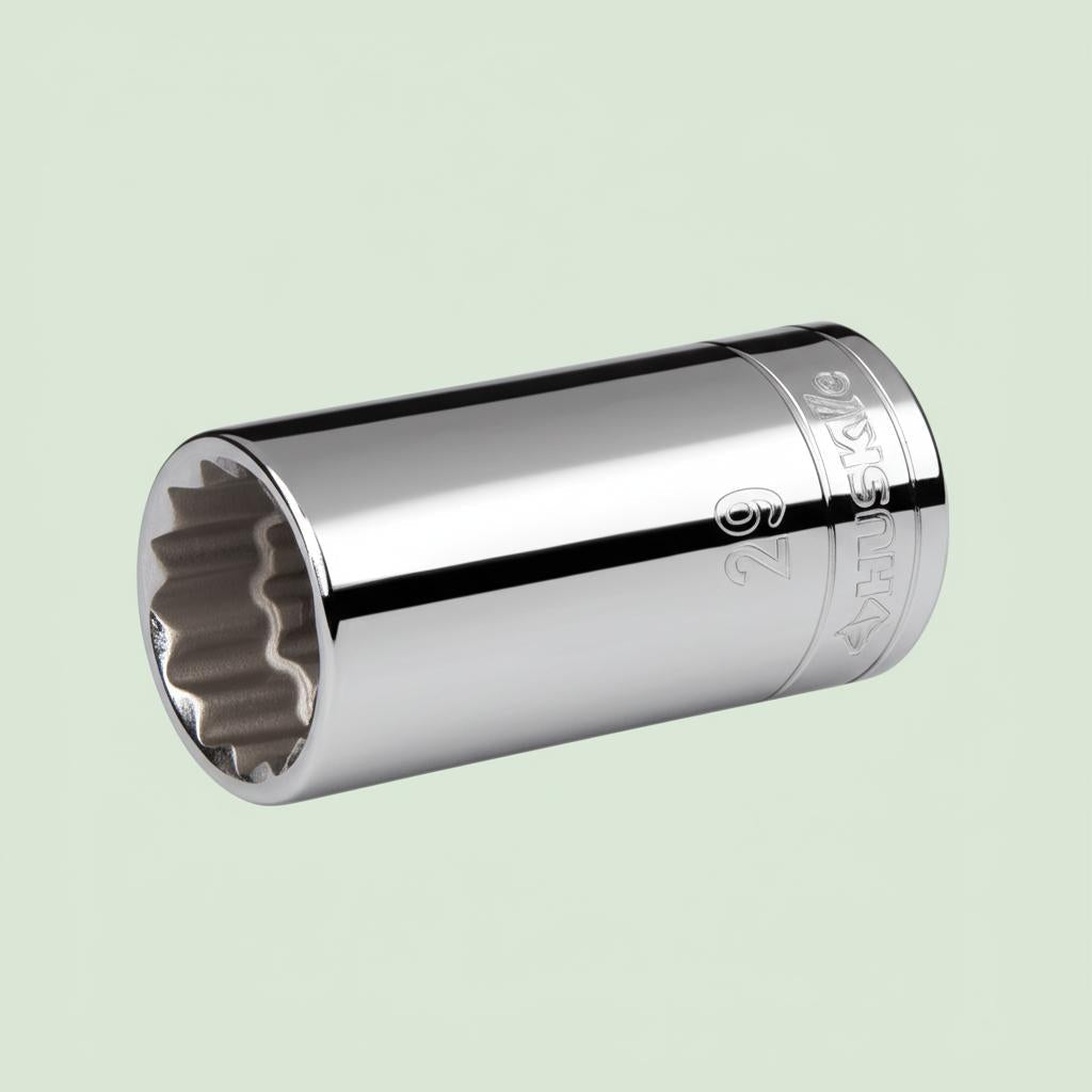 Husky 1/2" Drive 12 Point Deep Metric Socket 29mm