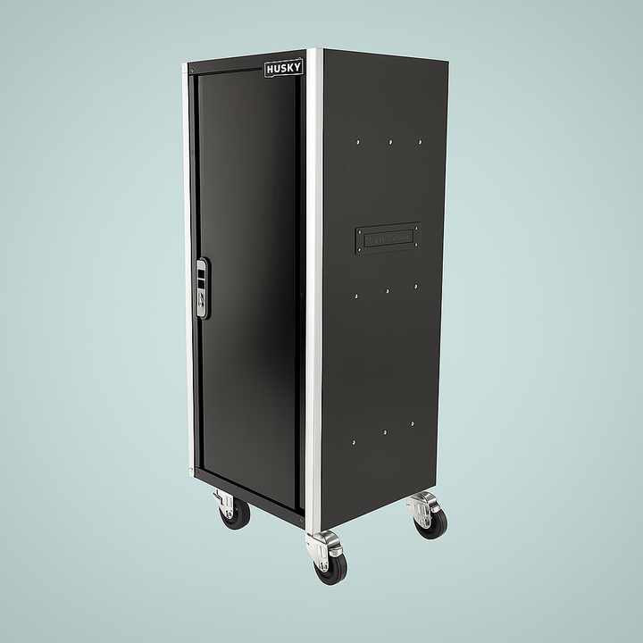 Husky 28 in. Professional Duty Side Tool Locker with Casters - Black
