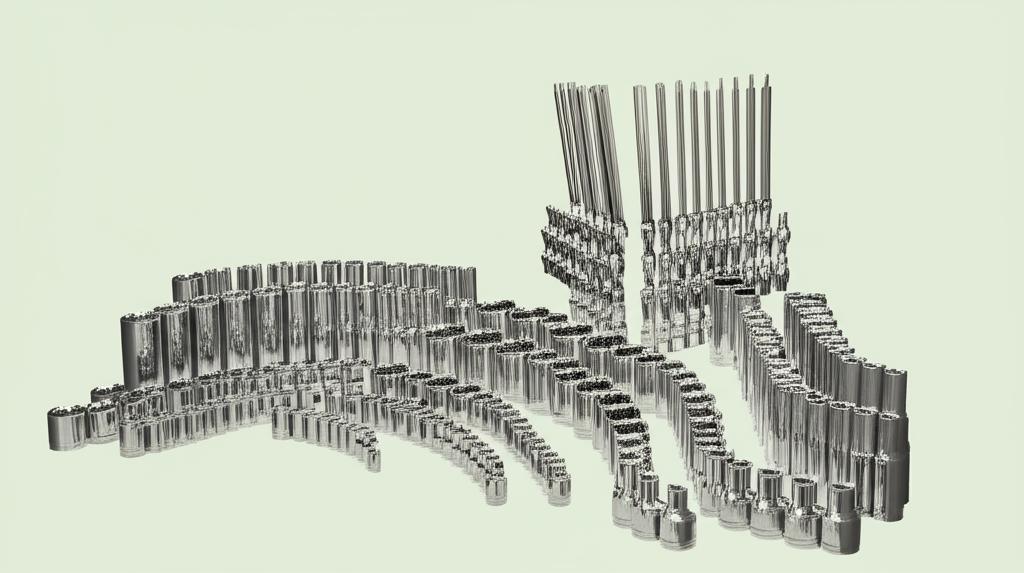 Husky 268-Piece Master Socket and Bit Set – SAE & Metric, Chrome Vanadium Steel