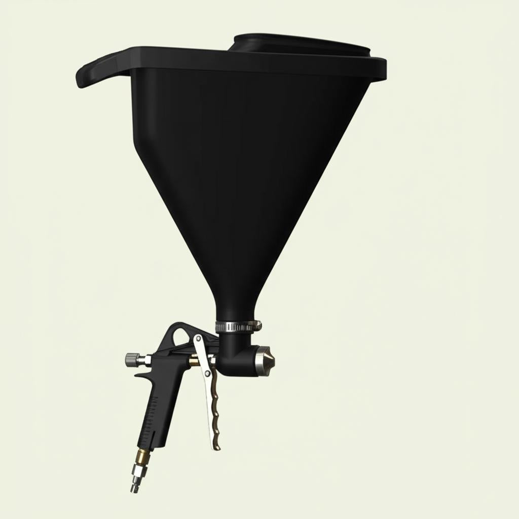 Husky 1.75 Gal. Hopper Gun Texture Sprayer with 3 Spray Tips