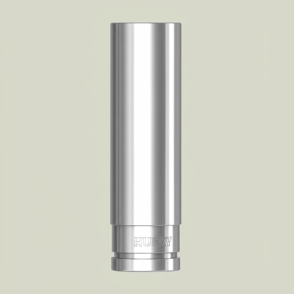 Husky 1/2 in. Drive 9/16 in. 12-Point SAE Deep Socket