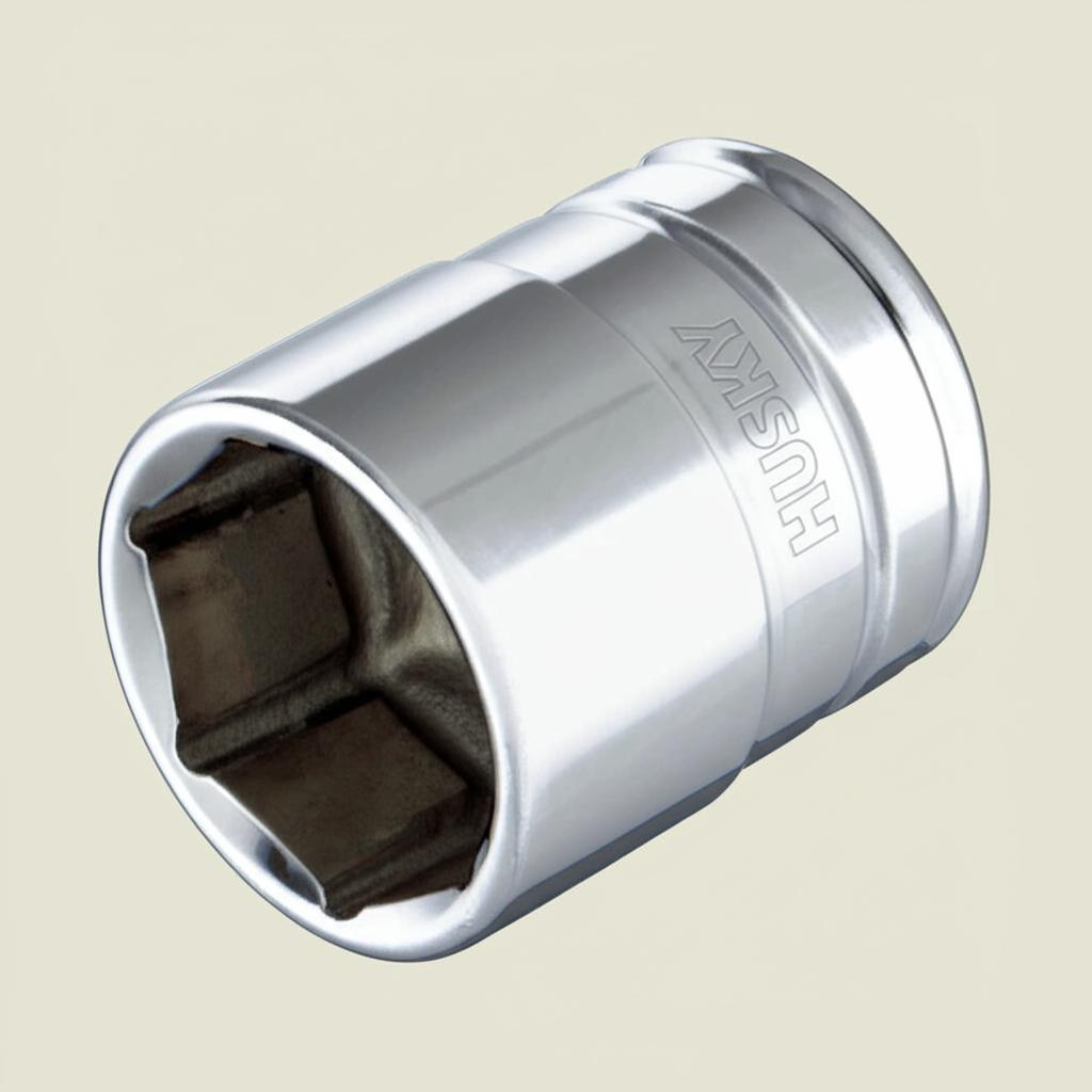 Husky 3/8 in. Drive 9/16 in. 6-Point SAE Standard Socket