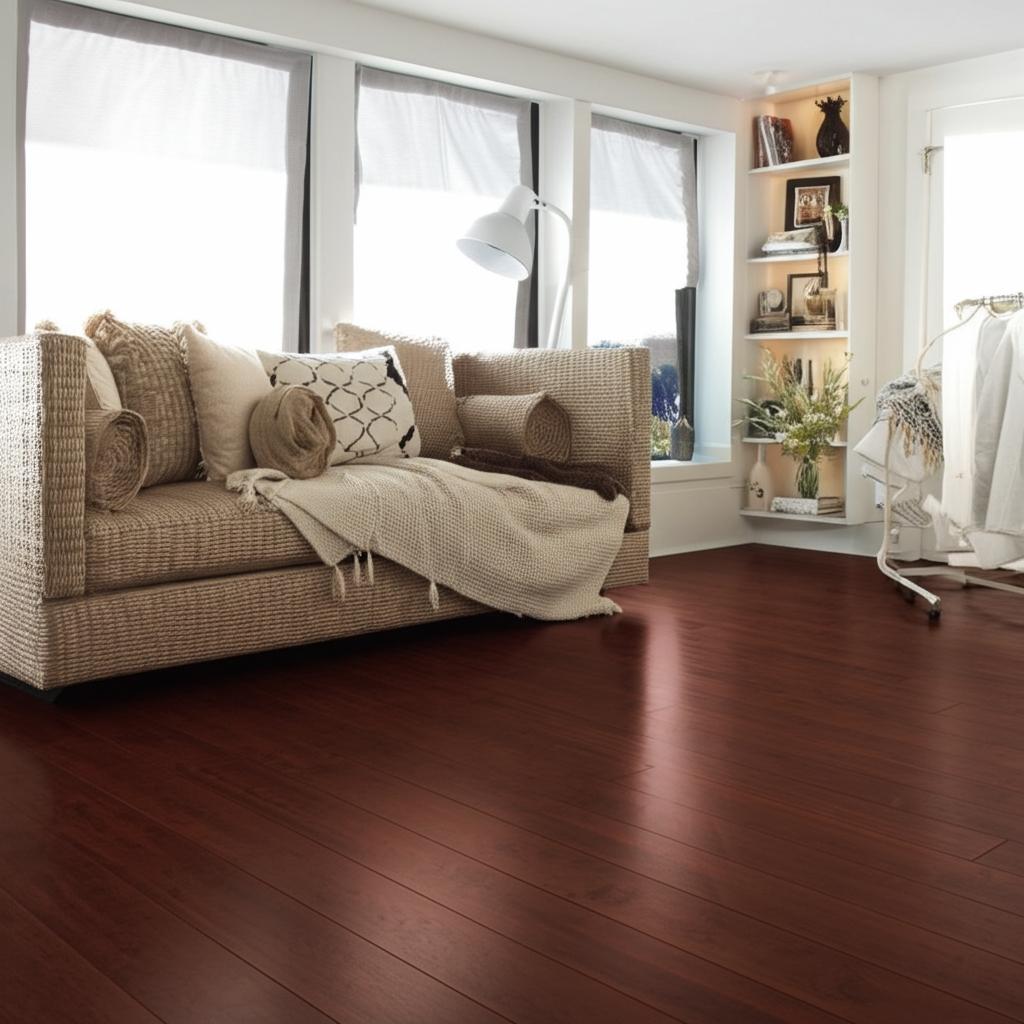 Home Decorators Collection Strand Woven Mahogany Bamboo Flooring