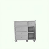 Home Decorators Collection Hampton Harbor 36" Gray Marble Top Vanity