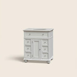 Home Decorators Collection Hampton Harbor 28" Freestanding Bath Vanity with Marble Top