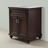 Home Decorators Collection Annakin 30 in. Bathroom Vanity Cabinet in Cognac