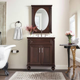 Home Decorators Collection Annakin 30 in. Bathroom Vanity Cabinet in Cognac