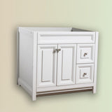 Home Decorators Collection Brinkhill 30-Inch White Bathroom Vanity Cabinet