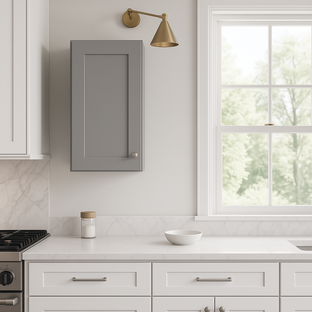 Home Decorators Collection Newport Pacific White Shaker Base Kitchen Cabinet