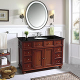 Home Decorators Collection Hampton Harbor 44" Single Sink Vanity with Black Granite Top