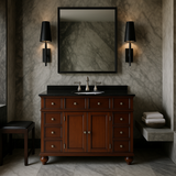 Home Decorators Collection Hampton Harbor 44" Single Sink Vanity with Black Granite Top