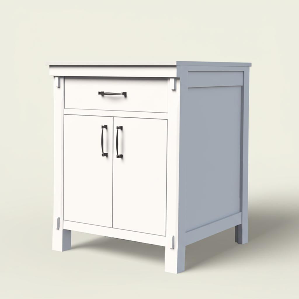 Home Decorators Collection Bellington 30" Single Sink Bathroom Vanity with Engineered Stone Top