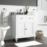 Home Decorators Collection Hamilton 31" Freestanding Bath Vanity with Granite Top