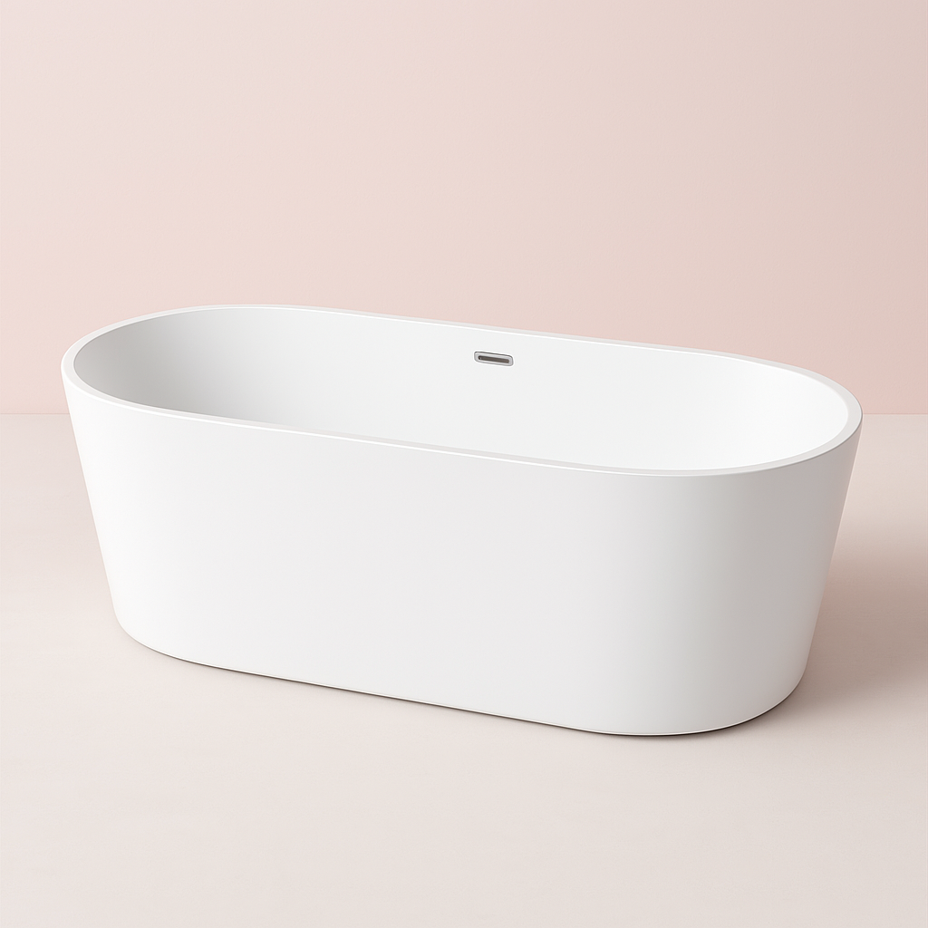 Home Decorators Collection Brightling 67-inch Freestanding Bathtub