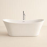 Home Decorators Collection Berkel 60-inch Acrylic Freestanding Bathtub