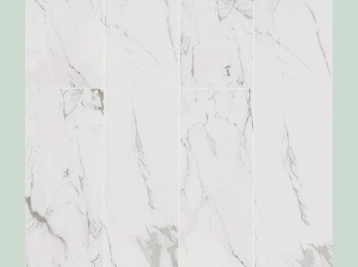 Home Decorators Collection Carrara Polished Porcelain Tile 24x48