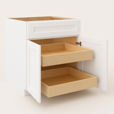 Home Decorators Collection Grayson 30" Pacific White Soft Close Base Cabinet