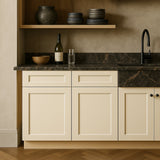Home Decorators Collection Newport 36 in. Blended Cream Kitchen Cabinet