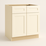 Home Decorators Collection Newport 36 in. Blended Cream Kitchen Cabinet