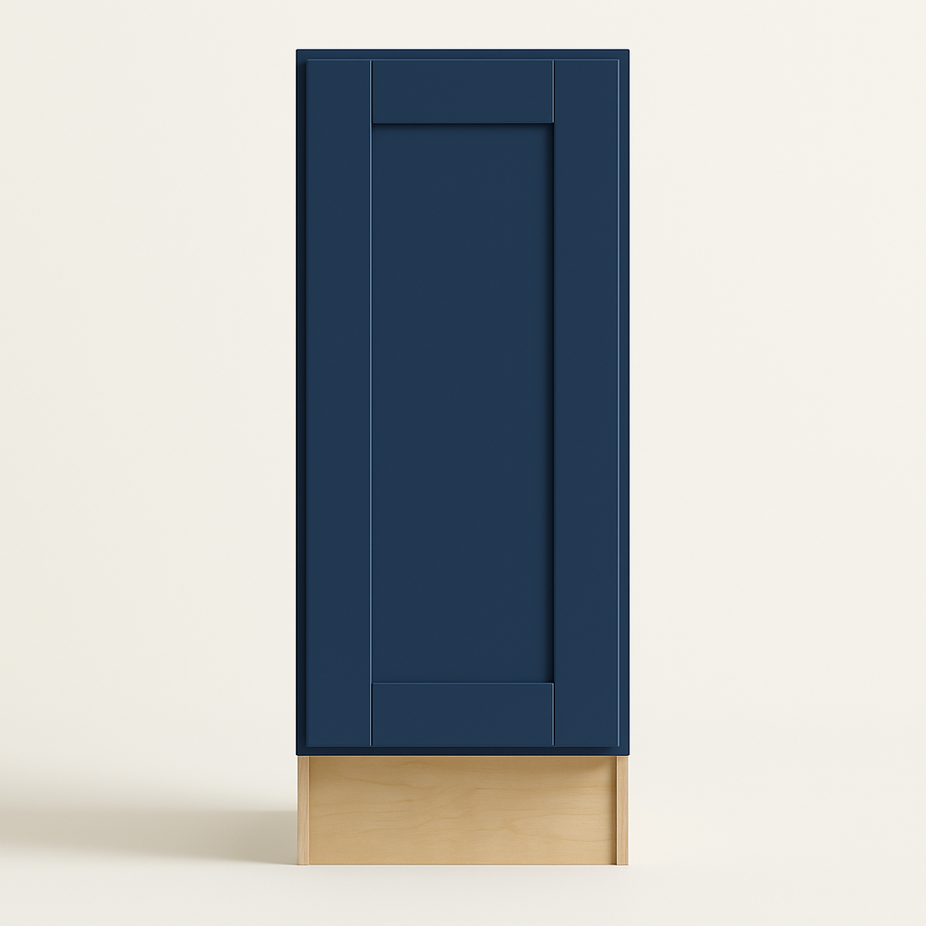 Home Decorators Collection Washington Vessel Blue Shaker Kitchen Cabinet