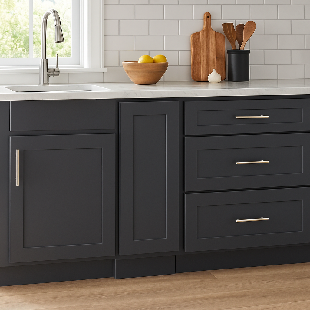 Home Decorators Collection Newport Deep Onyx Kitchen Base Cabinet