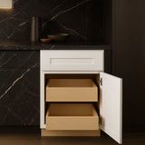 Home Decorators Collection Vesper White Shaker Base Kitchen Cabinet