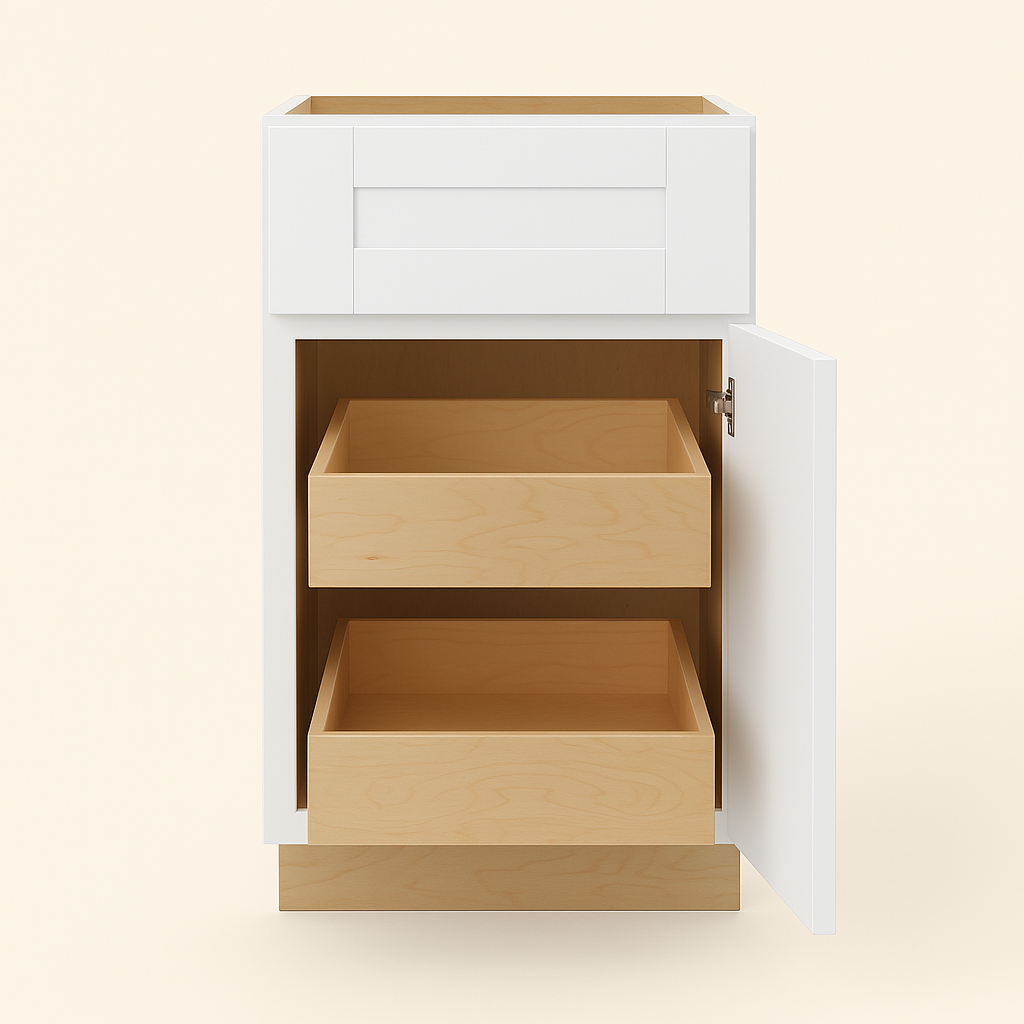 Home Decorators Collection Vesper White Shaker Base Kitchen Cabinet