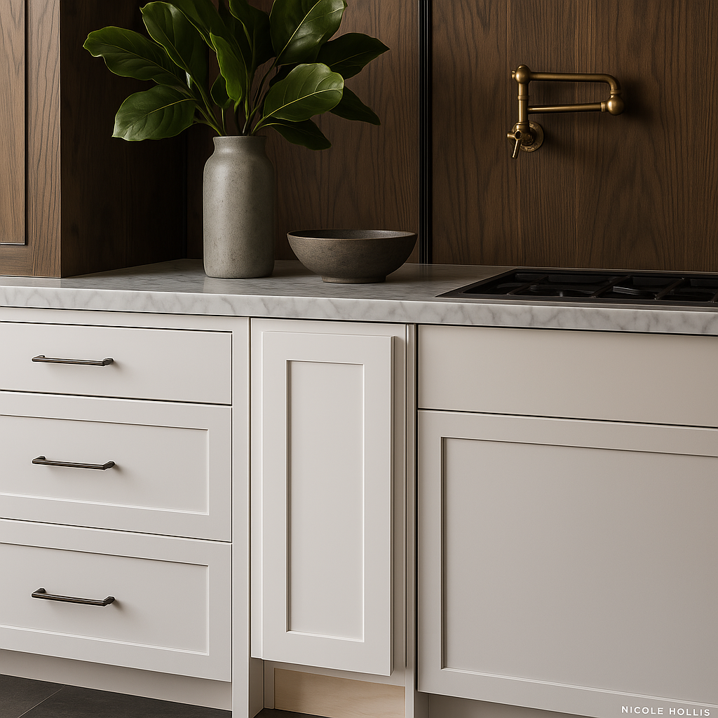 Home Decorators Collection Newport 12 in. W x 24 in. D x 34.5 in. H Assembled Plywood Full Height Door Base Kitchen Cabinet in Pacific White LH