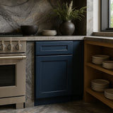 Home Decorators Collection Newport Mythic Blue Base Kitchen Cabinet