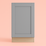 Home Decorators Collection Washington Veiled Gray Shaker Base Kitchen Cabinet