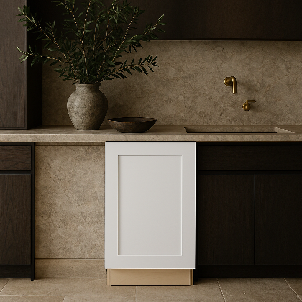 Home Decorators Collection Newport Full Height Door Base Kitchen Cabinet in Pacific White