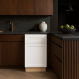 Home Decorators Collection Newport 18" Base Kitchen Cabinet in Pacific White