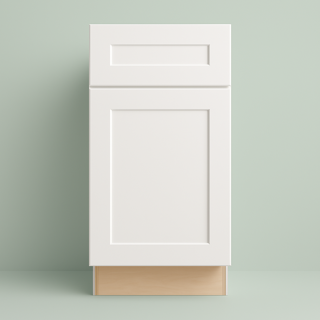 Home Decorators Collection Newport 18" Base Kitchen Cabinet in Pacific White