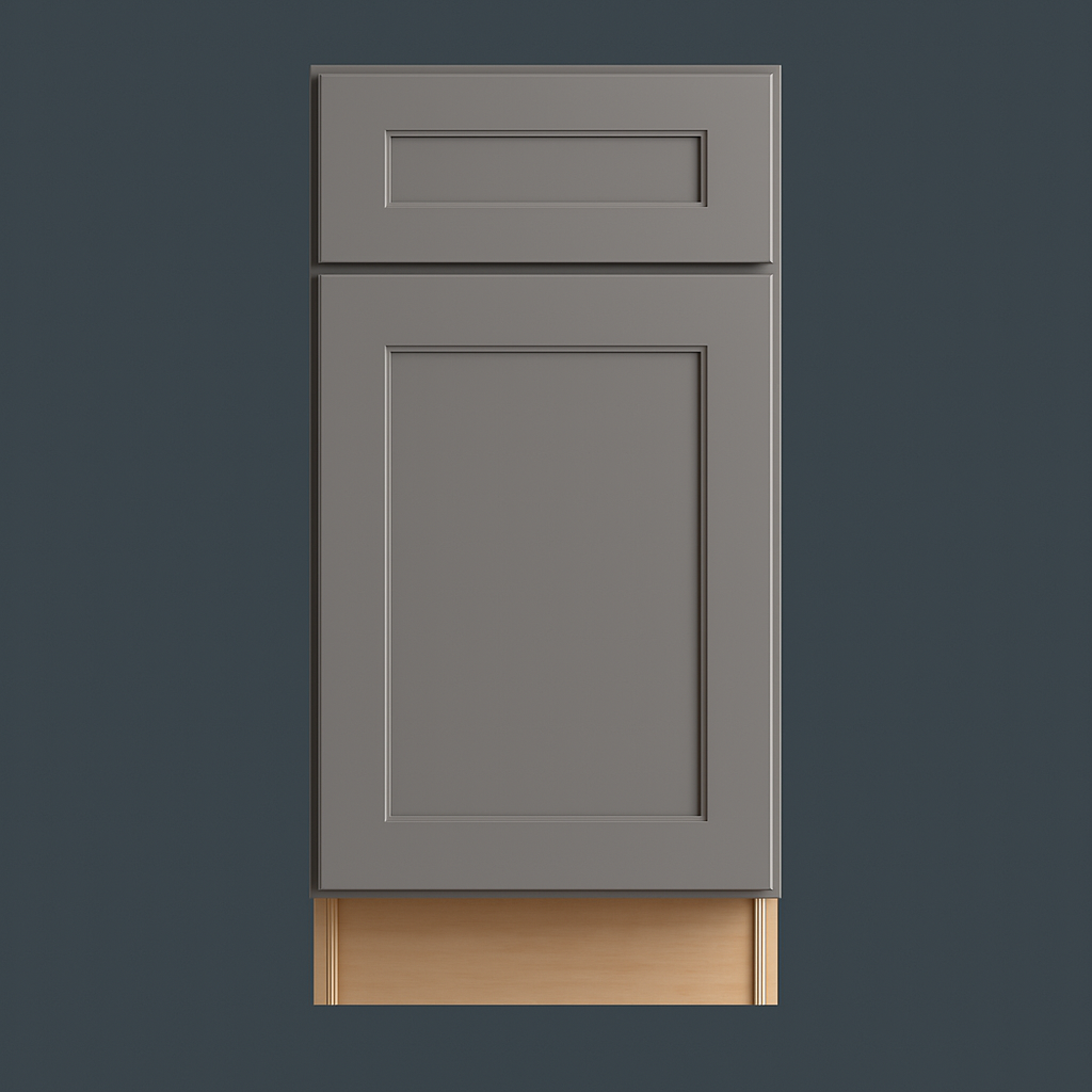 Home Decorators Collection Newport Pearl Gray Soft-Close Kitchen Cabinet