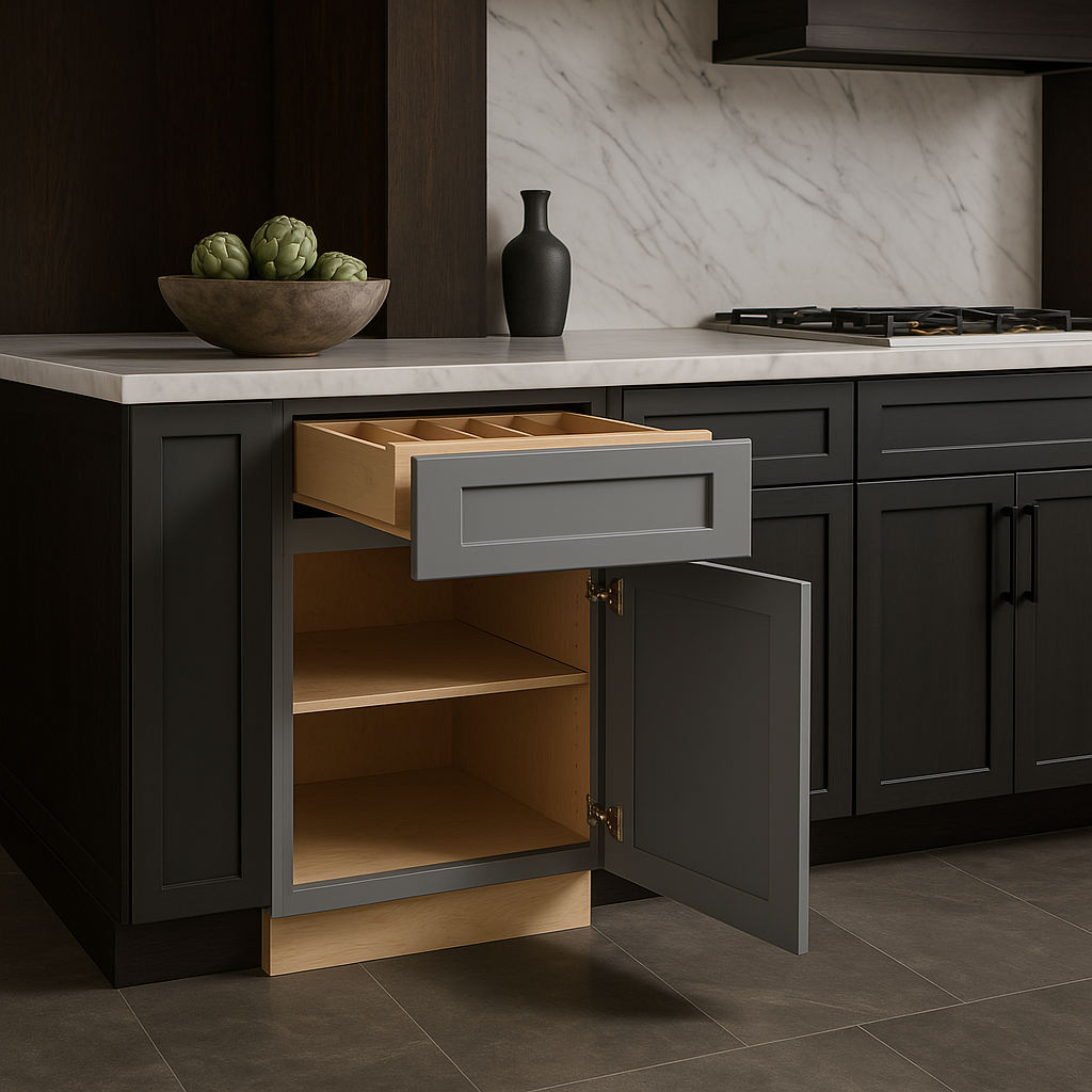 Home Decorators Collection Newport Pearl Gray Kitchen Cabinet