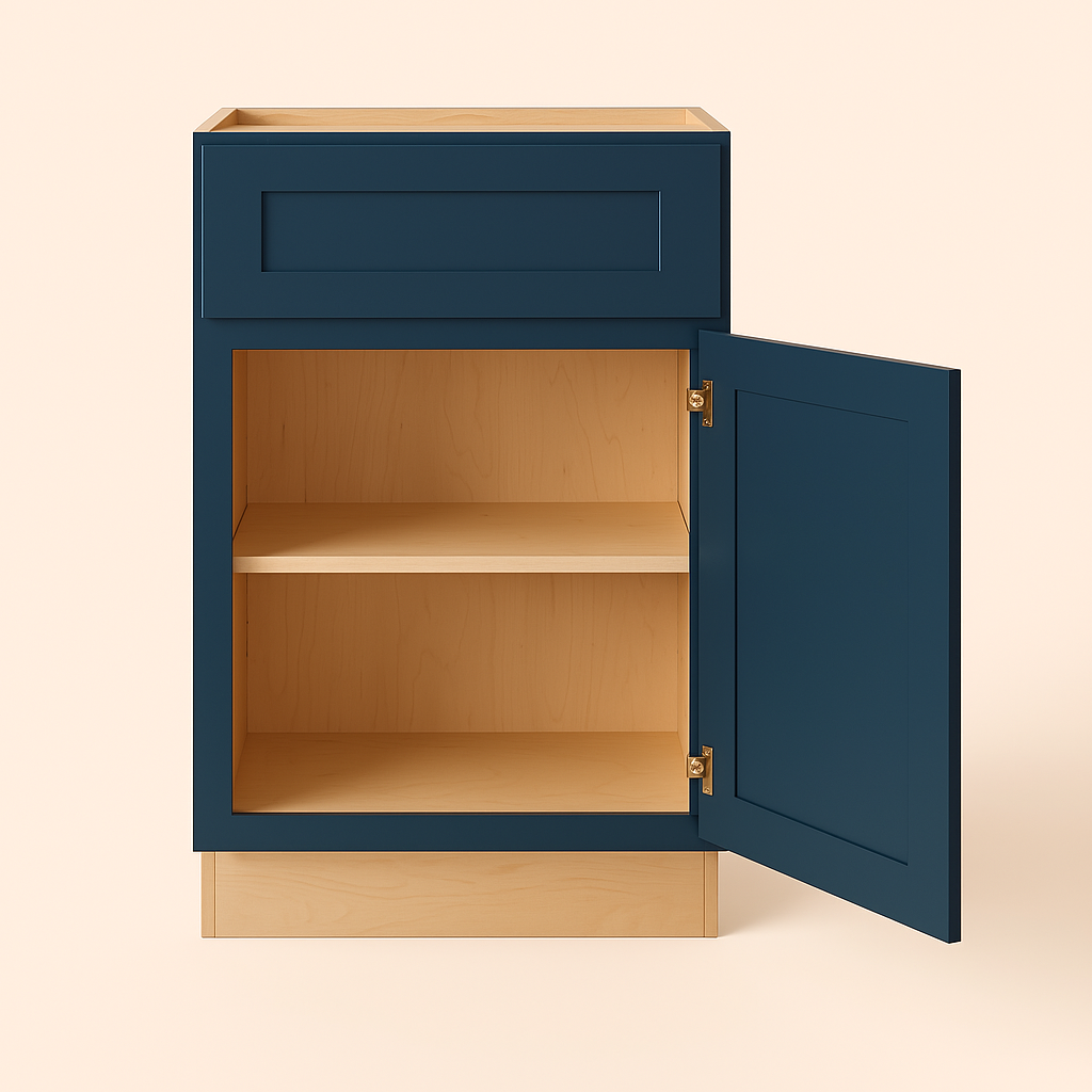 Home Decorators Collection Newport Mythic Blue Kitchen Cabinet