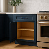 Home Decorators Collection Newport Mythic Blue Base Kitchen Cabinet