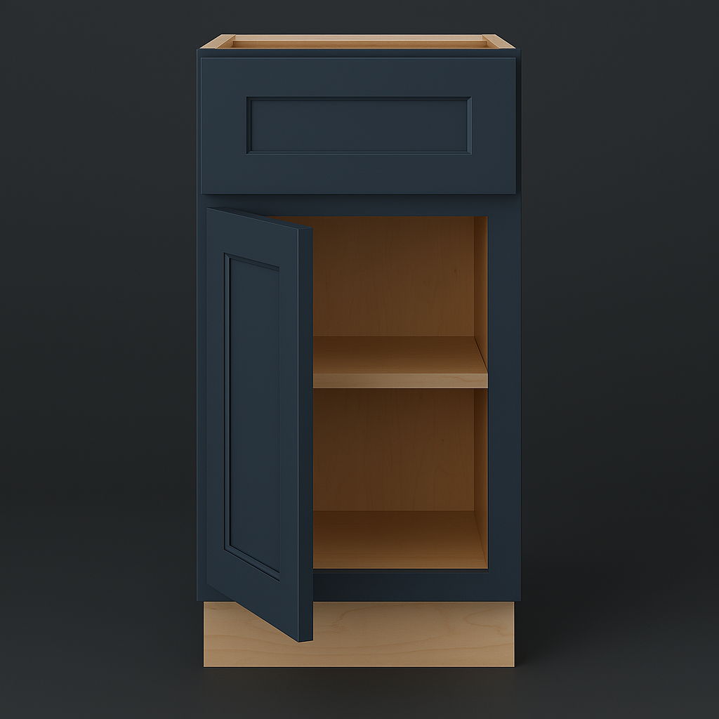 Home Decorators Collection Newport Mythic Blue Base Kitchen Cabinet