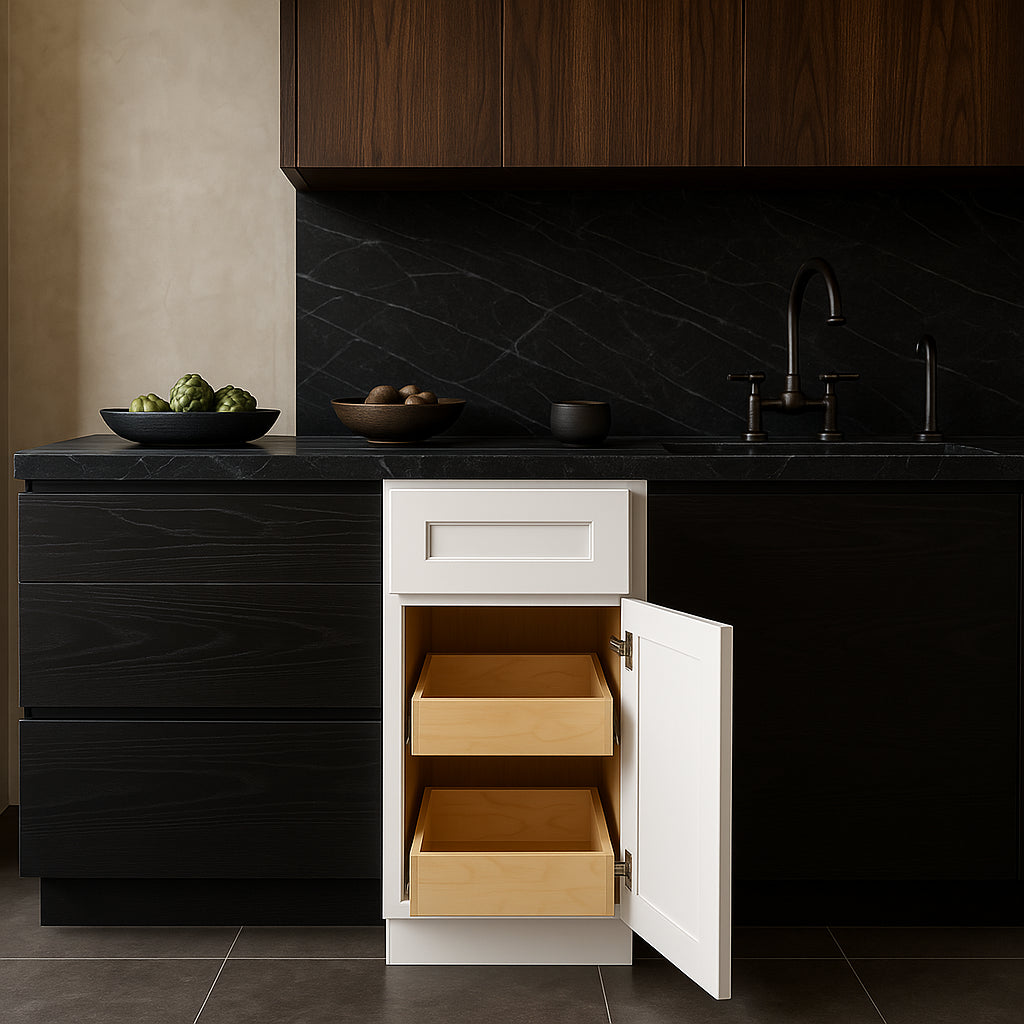 Home Decorators Collection Newport Base Kitchen Cabinet in Pacific White