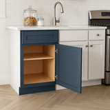 Home Decorators Collection Newport Mythic Blue Base Kitchen Cabinet