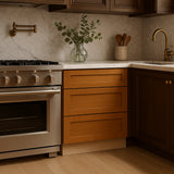 Home Decorators Collection Newport Cooktop Base Cabinet in Cinnamon