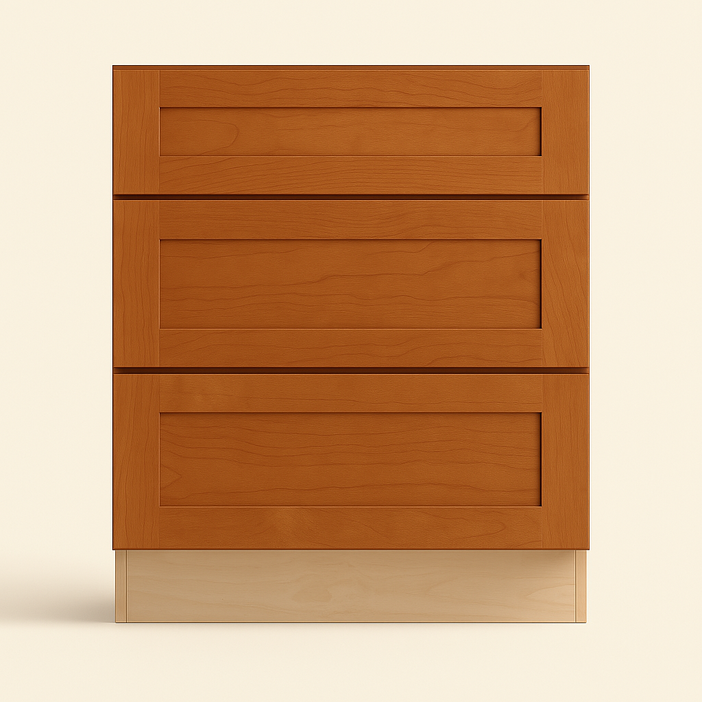 Home Decorators Collection Newport Cooktop Base Cabinet in Cinnamon