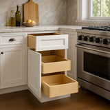 Home Decorators Collection Newport 15 in. Base Kitchen Cabinet in Pacific White