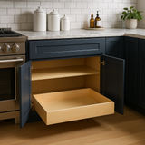 Home Decorators Collection Newport Shaker Base Kitchen Cabinet in Deep Onyx