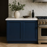 Home Decorators Collection Newport Mythic Blue Kitchen Cabinet