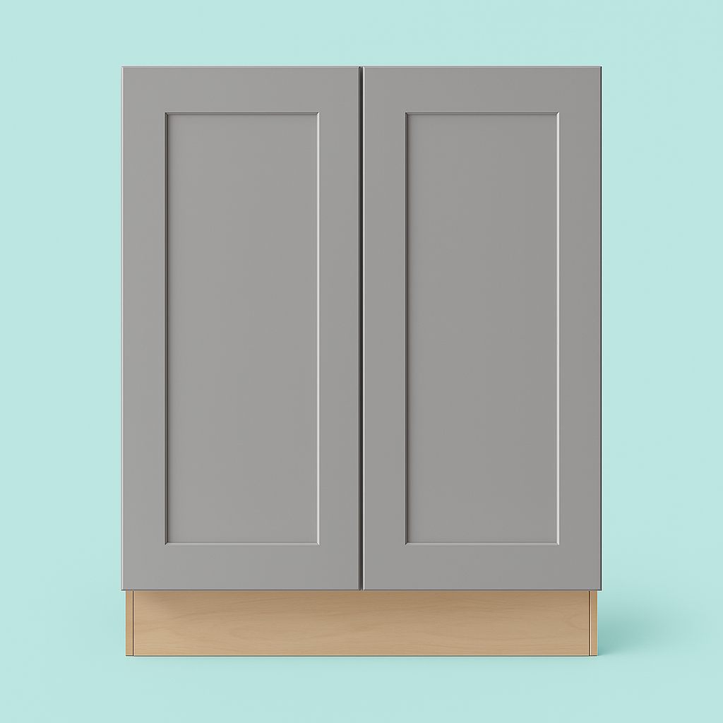 Home Decorators Collection Newport 30" Base Kitchen Cabinet in Pearl Gray
