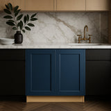 Home Decorators Collection Newport Mythic Blue Kitchen Base Cabinet