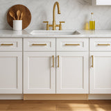 Home Decorators Collection Newport 33" Pacific White Base Cabinet with Soft Close