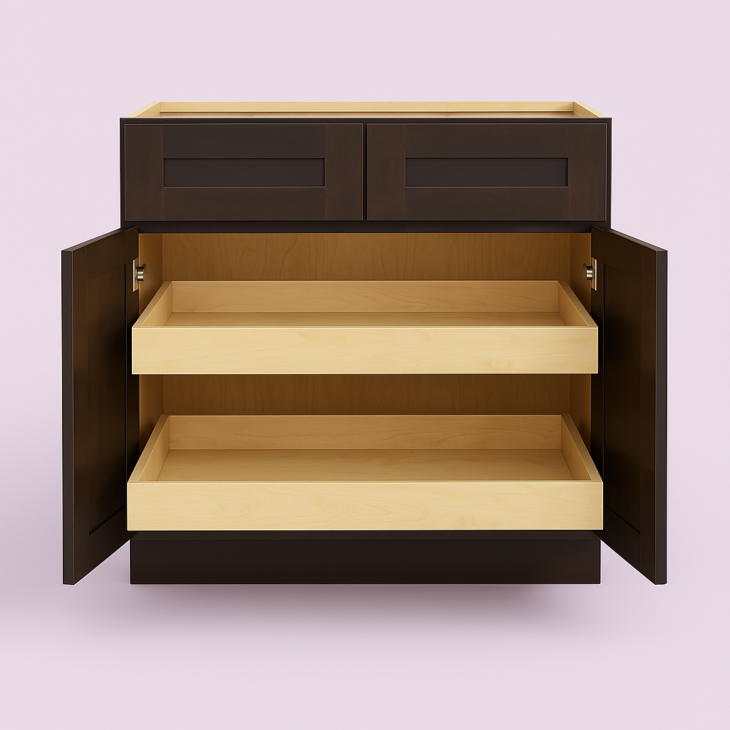 Home Decorators Collection Newport 36 in. Plywood Base Kitchen Cabinet in Manganite